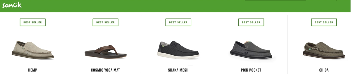 Sanuk men's vegan shoes